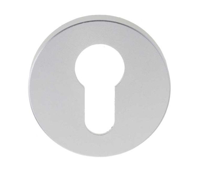 Frelan Euro Profile Escutcheon Satin Anodised Aluminium