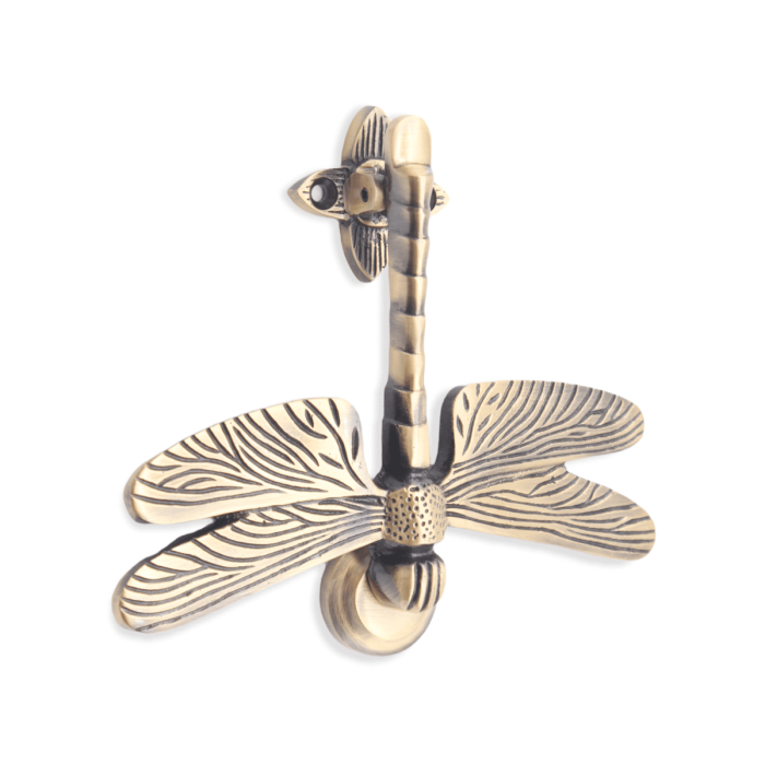 Spira Brass Dragonfly Door Knocker 