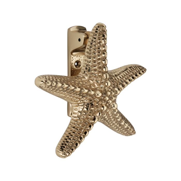Spira Brass Starfish Door Knocker