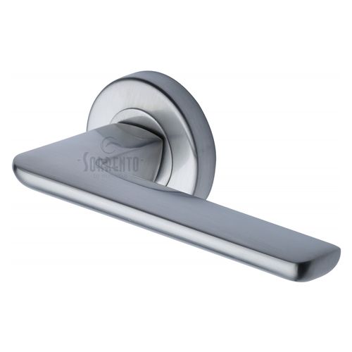 M.Marcus Sorrento Trino Door Handle on Round Rose - Pair