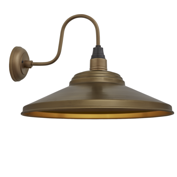 Industville Swan Neck Giant Step Wall Light
