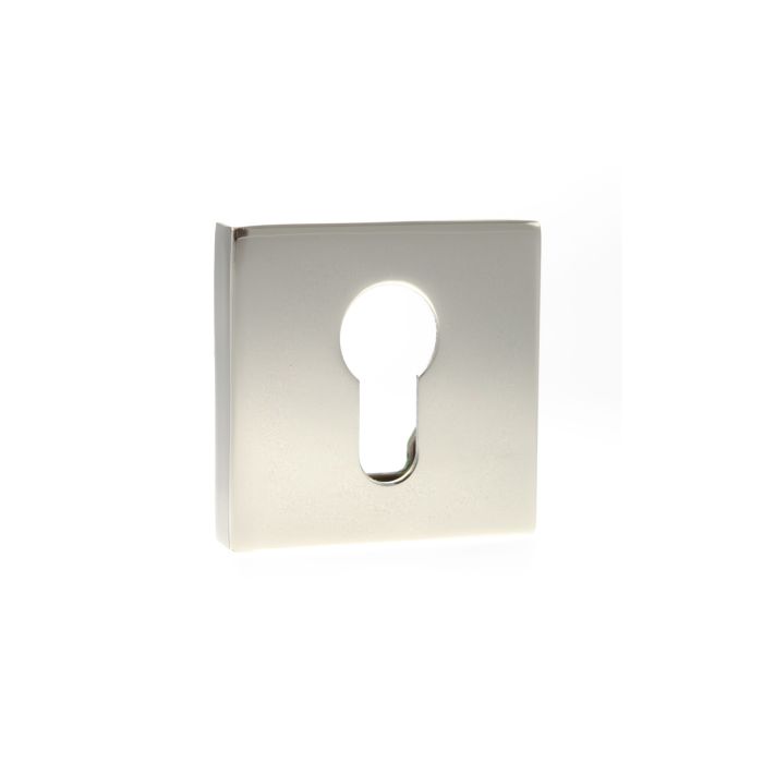 Atlantic Hardware Euro Profile Senza Pari Sleek Square Escutcheon - Pair