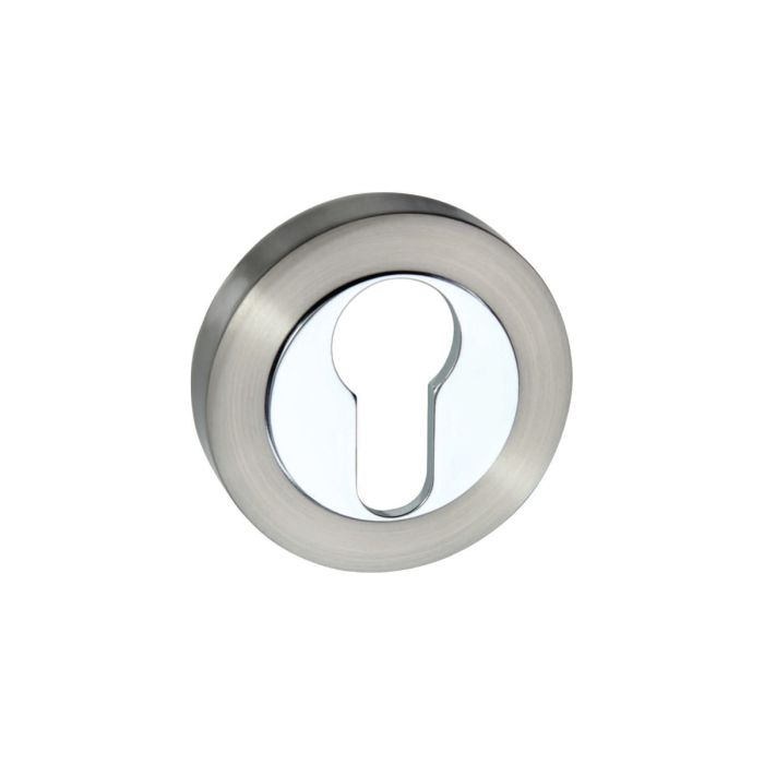 Atlantic Hardware Senza Pari Euro Escutcheons on Round Rose