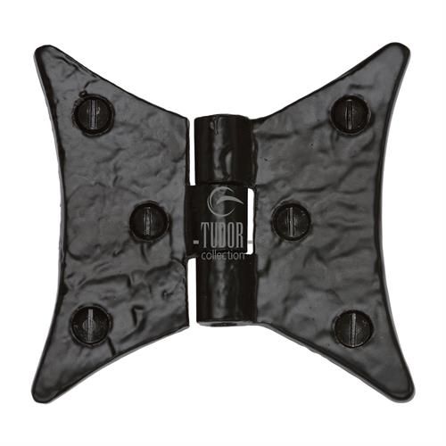 M.Marcus - Tudor Butterfly Hinge - Black Antique - Pair