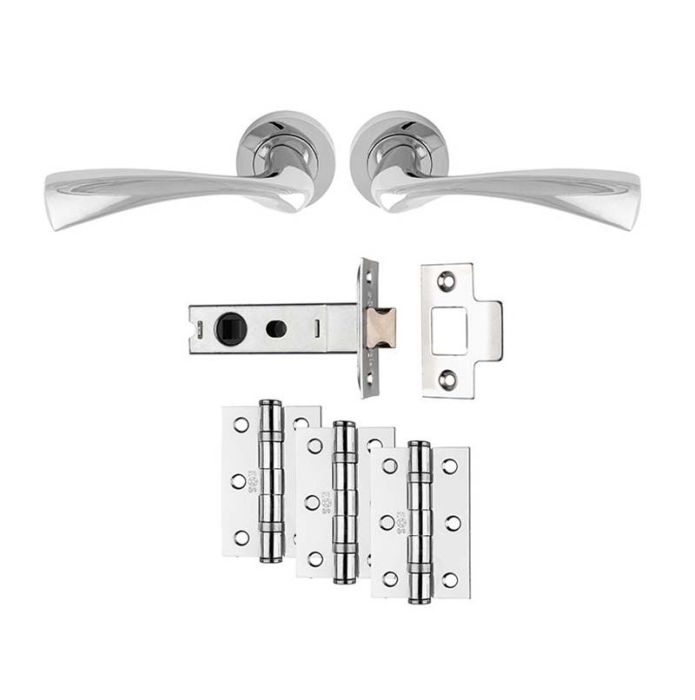 Carlisle Brass Sintra Door Handle on Rose Pack