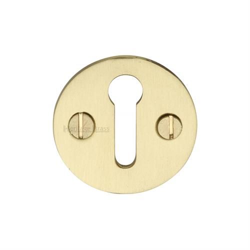 M.Marcus Heritage Brass Standard Profile Round Escutcheon (V1010)