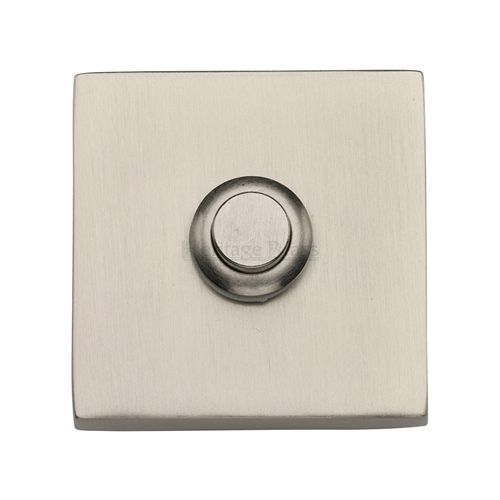 M.Marcus Heritage Brass Square Bell Push