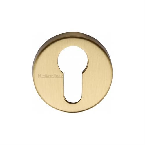 M.Marcus Heritage Brass Euro Profile Round Escutcheon (V4008)