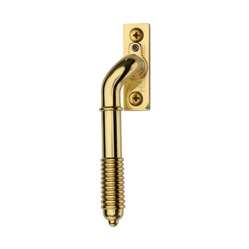 M.Marcus Heritage Brass Locking Reeded Espagnolette Fastener