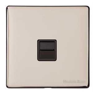 Heritage Brass Vintage Range Satin Nickel, X05 - 1 Gang Secondary Line Socket