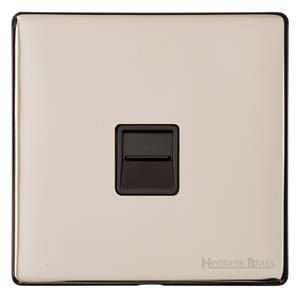 Heritage Brass Vintage Range Satin Nickel, X05 - 1 Gang Master Line Socket