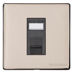 Heritage Brass Vintage Range Satin Nickel, X05 - 1 Gang RJ11