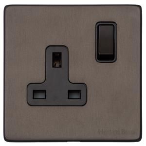 Heritage Brass Vintage Range Matt Bronze, X09 - Single Socket (13 Amp)