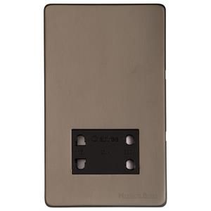 Heritage Brass Vintage Range Matt Bronze, X09 - Shaver Socket Output Voltage 110/240V