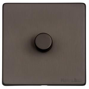 Heritage Brass Vintage Range Matt Bronze, X09 - 1G Multi Location Secondary Dimmer