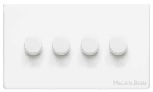 Heritage Brass Vintage Range Gloss White, XGL - 4G Multi Location Primary Dimmer