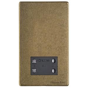 Heritage Brass Vintage Range Rustic Brass, XRB - Shaver Socket Output Voltage 110/240V