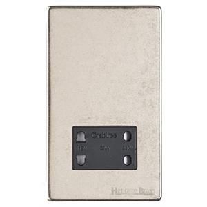 Heritage Brass Vintage Range Rustic Nickel, XRN - Shaver Socket Output Voltage 110/240V