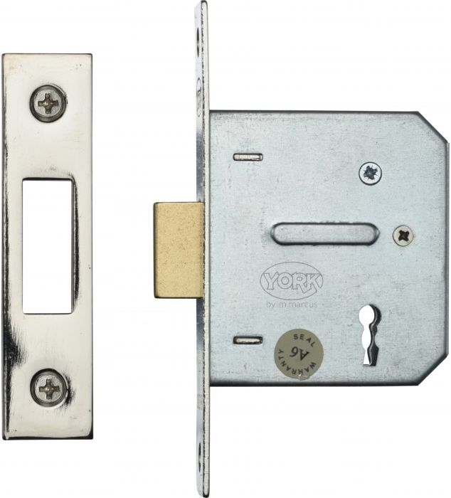 Heritage Brass York 3 Lever Dead Lock