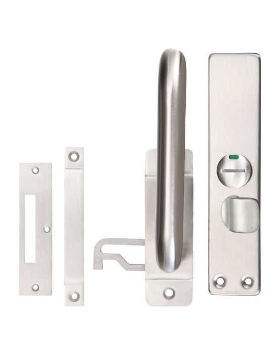 Zoo Hardware - Reversible Facility Indicator - Satin Stainless Steel