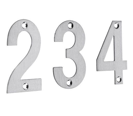 Zoo Hardware Front Door Numerals